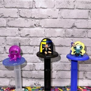 Monster High Mini Dolls Ari Lagoona Blue Cleo de Nile Lot of 3 Mini Dolls